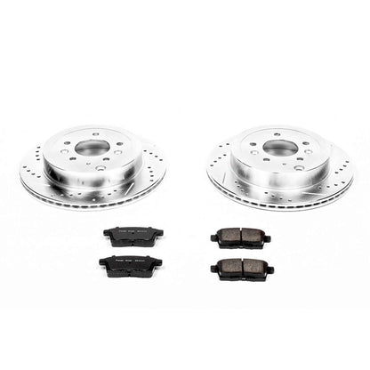 PowerStop Power Stop 07-12 Mazda CX-7 Rear Z23 Evolution Sport Brake Kit K5876