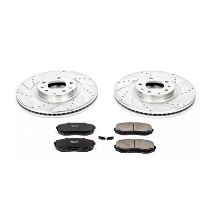 PowerStop Power Stop 07-15 Mazda CX-9 Front Z23 Evolution Sport Brake Kit K5878