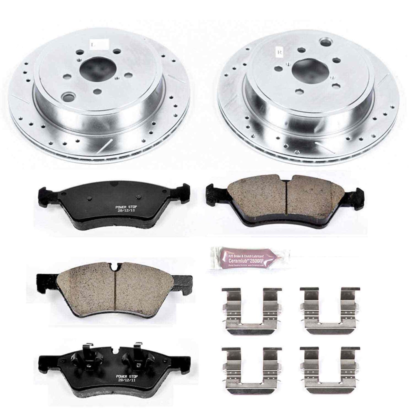 PowerStop Power Stop 13-16 Scion FR-S Rear Z23 Evolution Sport Brake Kit K5883