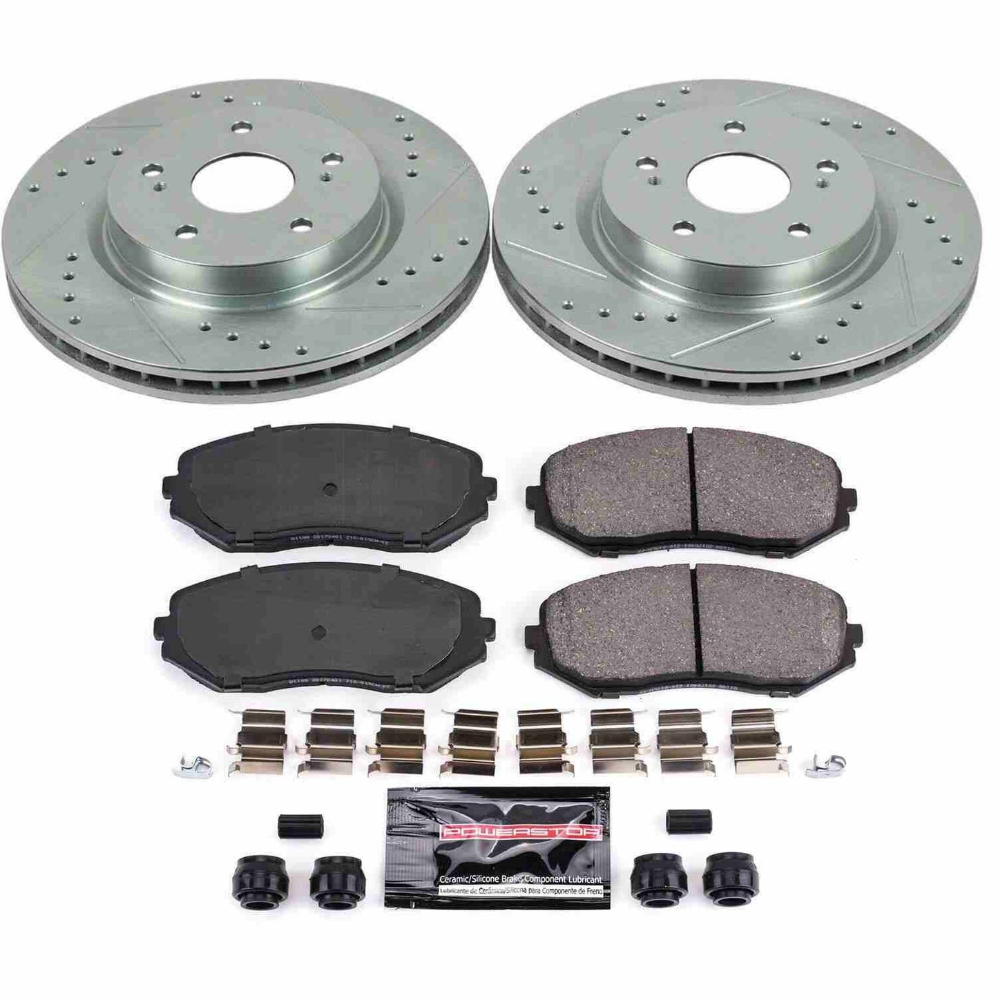 PowerStop Power Stop 06-13 Suzuki Grand Vitara Front Z23 Evolution Sport Brake Kit K5886