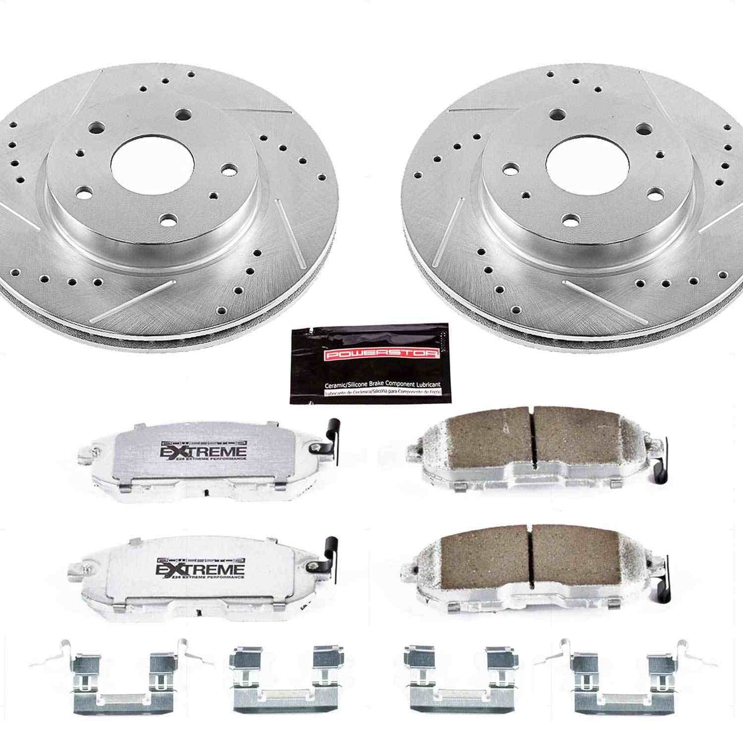 PowerStop Power Stop 07-13 Suzuki SX4 Front Z26 Street Warrior Brake Kit K5887-26