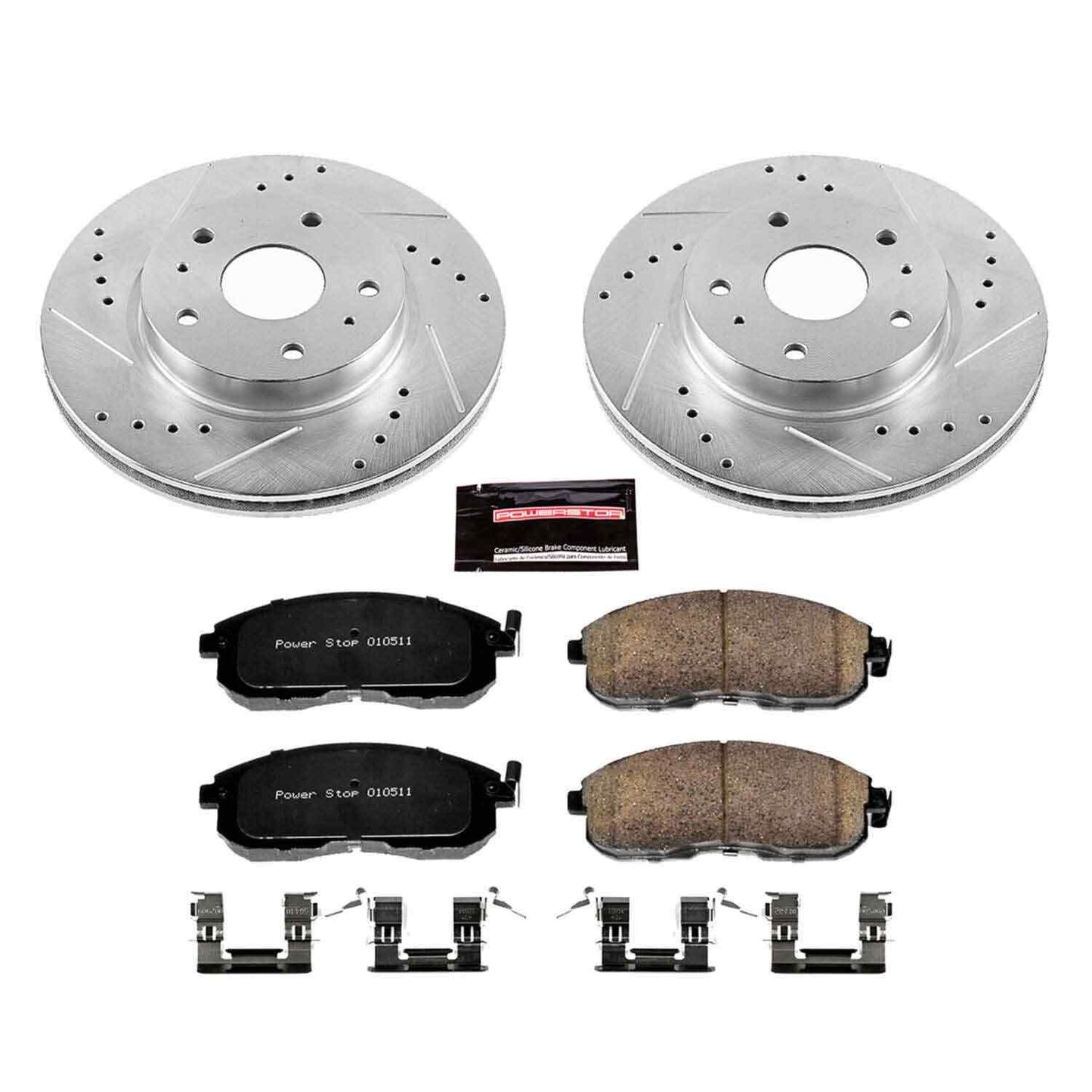 PowerStop Power Stop 07-13 Suzuki SX4 Front Z23 Evolution Sport Brake Kit K5887