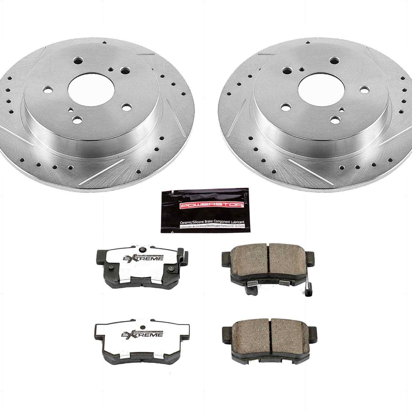 PowerStop Power Stop 07-13 Suzuki SX4 Rear Z26 Street Warrior Brake Kit K5889-26