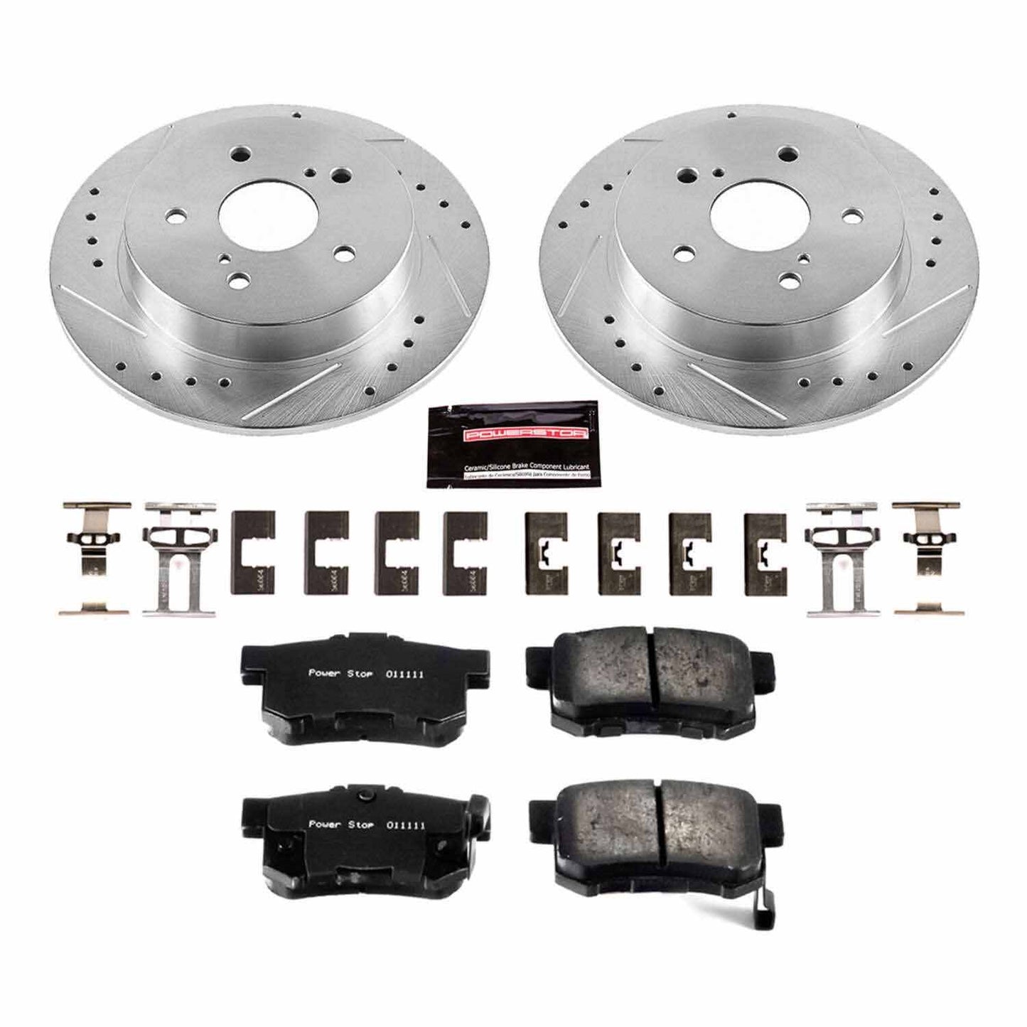 PowerStop Power Stop 07-13 Suzuki SX4 Rear Z23 Evolution Sport Brake Kit K5889