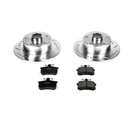 PowerStop Power Stop 96-97 Audi A4 Rear Z23 Evolution Sport Brake Kit K588