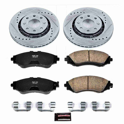 PowerStop Power Stop 04-11 Chevrolet Aveo Front Z23 Evolution Sport Brake Kit K5893