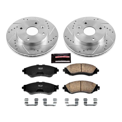 PowerStop Power Stop 04-08 Suzuki Forenza Front Z23 Evolution Sport Brake Kit K5894