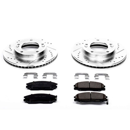 PowerStop Power Stop 03-06 Kia Sorento Front Z23 Evolution Sport Brake Kit K5899