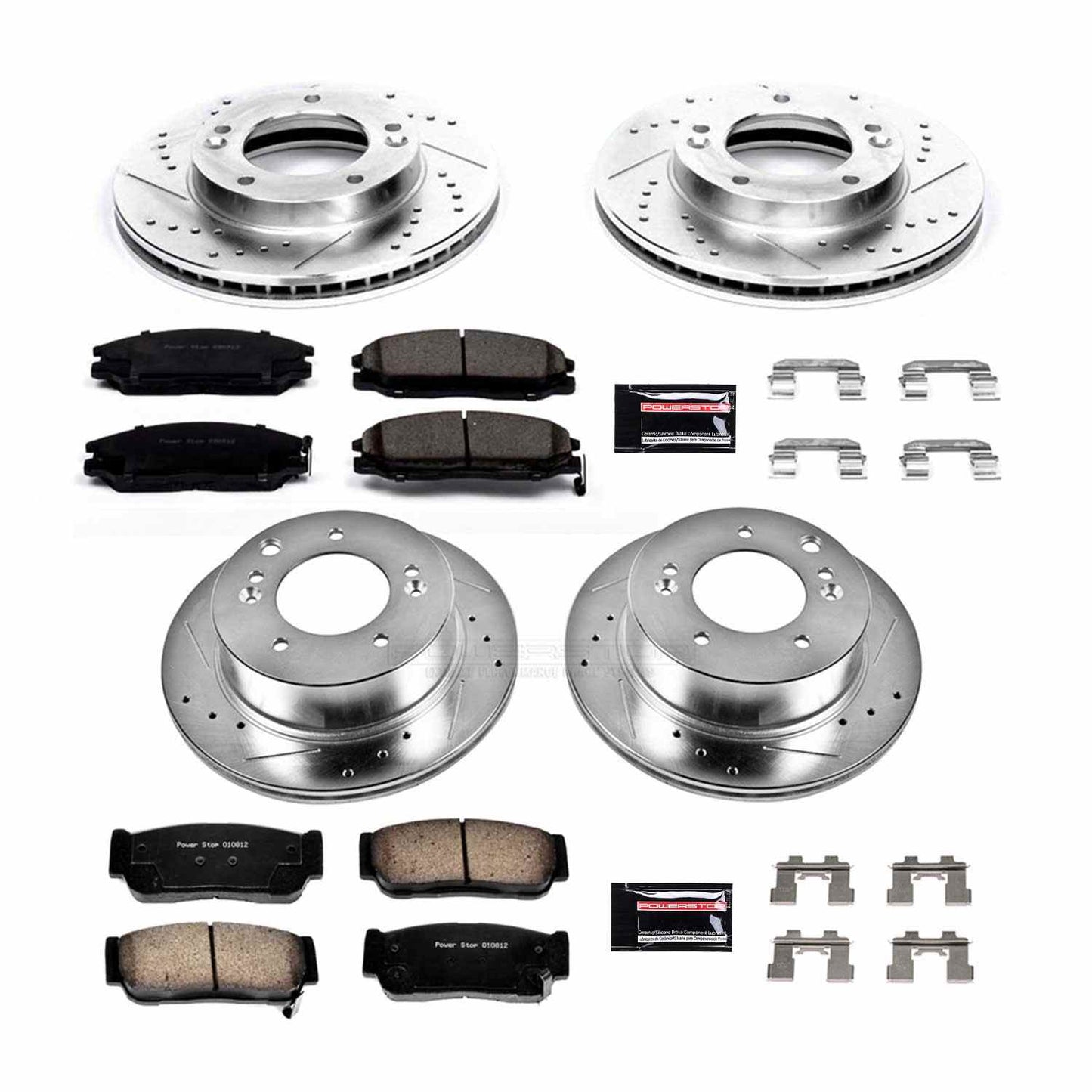 PowerStop Power Stop 03-06 Kia Sorento Front & Rear Z23 Evolution Sport Brake Kit K5900