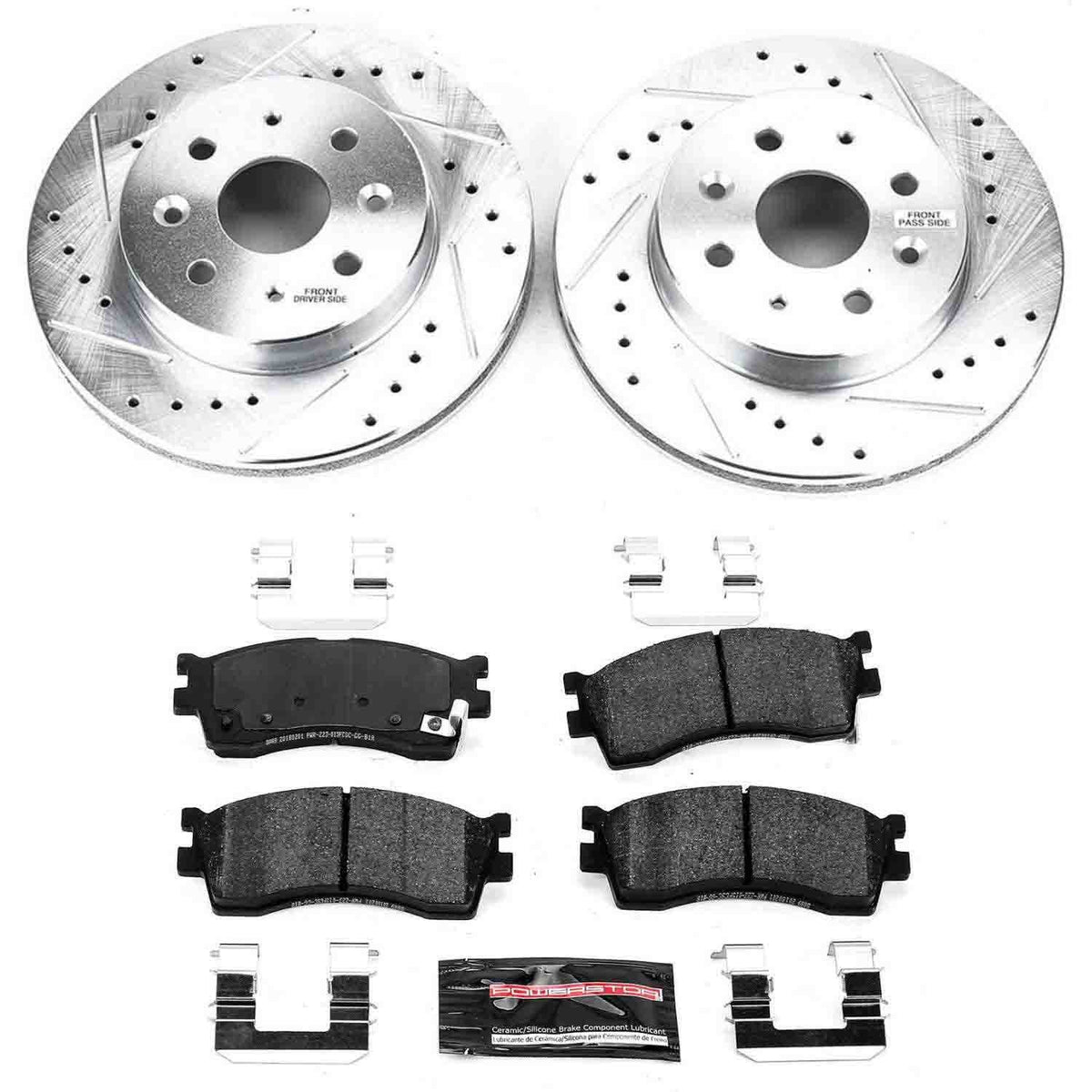 PowerStop Power Stop 03-05 Kia Rio Front Z23 Evolution Sport Brake Kit K5902