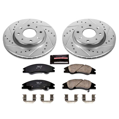 PowerStop Power Stop 04-09 Kia Spectra Front Z23 Evolution Sport Brake Kit K5903