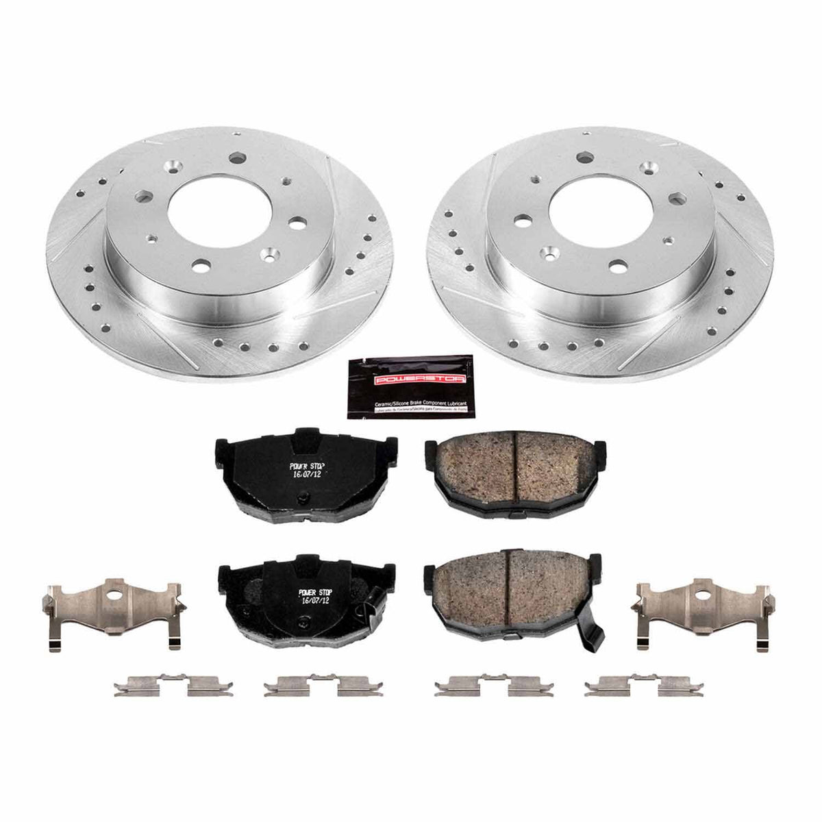 PowerStop Power Stop 04-09 Kia Spectra Rear Z23 Evolution Sport Brake Kit K5905