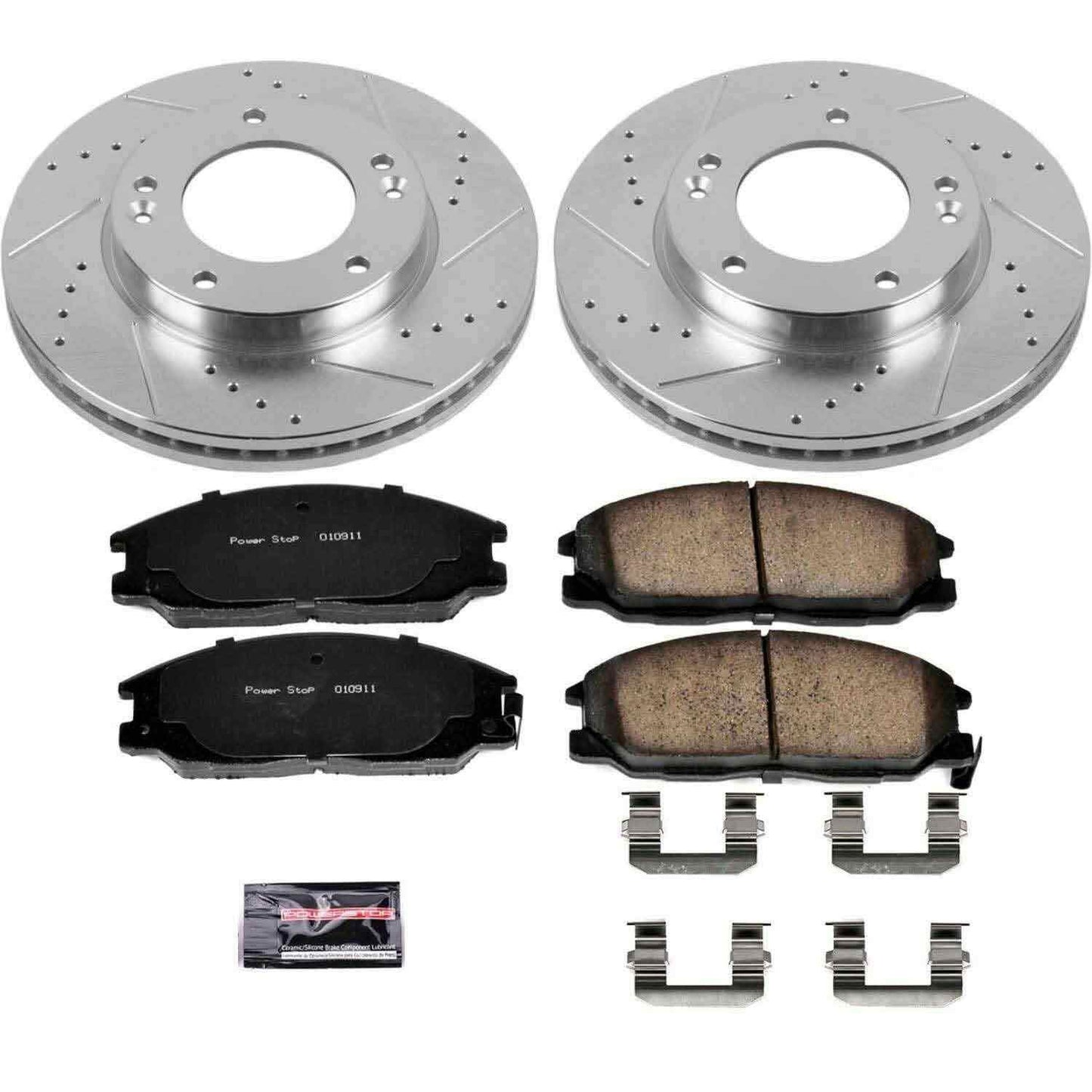 PowerStop Power Stop 07-09 Kia Sorento Front Z23 Evolution Sport Brake Kit K5908