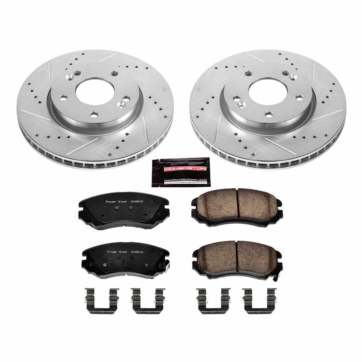 PowerStop Power Stop 10-11 Kia Soul Front Z23 Evolution Sport Brake Kit K5913