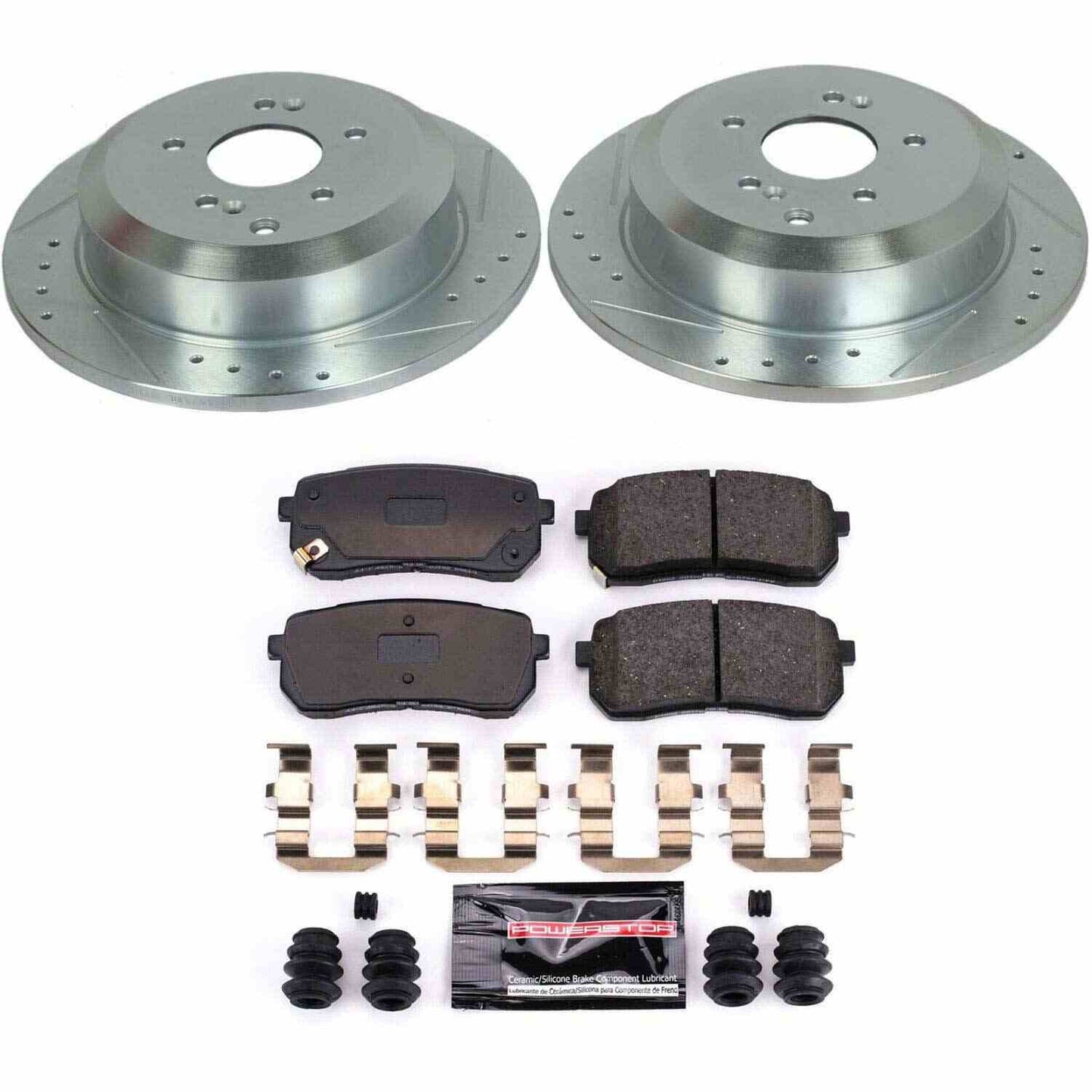 PowerStop Power Stop 07-12 Hyundai Veracruz Rear Z23 Evolution Sport Brake Kit K5920