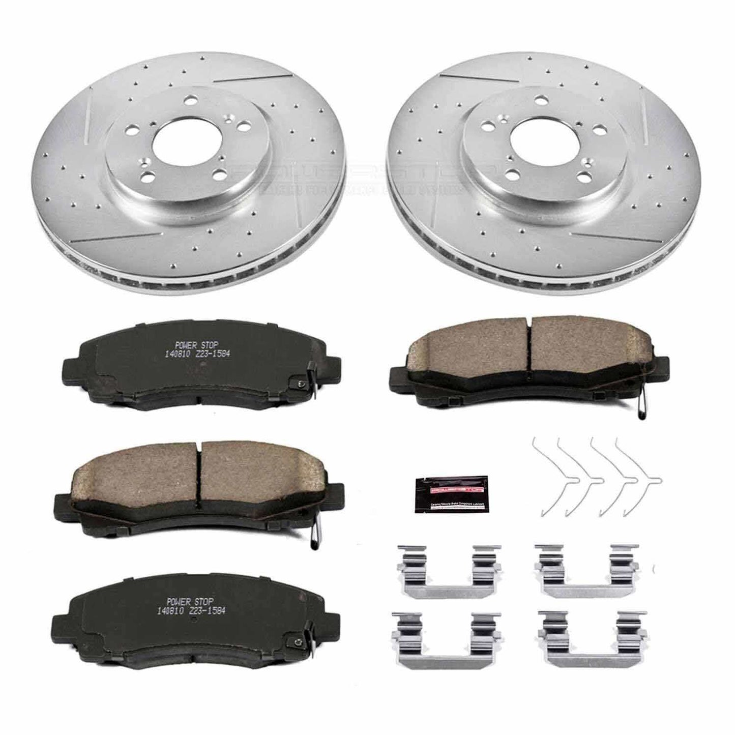 PowerStop Power Stop 12-14 Honda Ridgeline Front Z23 Evolution Sport Brake Kit K5939