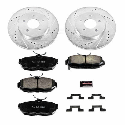 PowerStop Power Stop 2012 Ford Mustang Rear Z23 Evolution Sport Brake Kit K5941