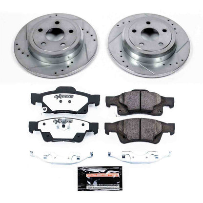 PowerStop Power Stop 11-19 Dodge Durango Rear Z36 Truck & Tow Brake Kit K5950-36