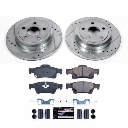PowerStop Power Stop 11-19 Dodge Durango Rear Z23 Evolution Sport Brake Kit K5950