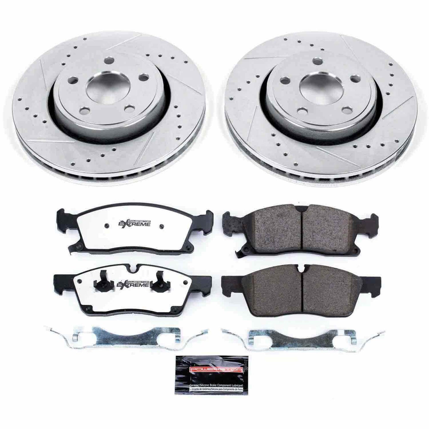 PowerStop Power Stop 11-19 Dodge Durango Front Z36 Truck & Tow Brake Kit K5951-36