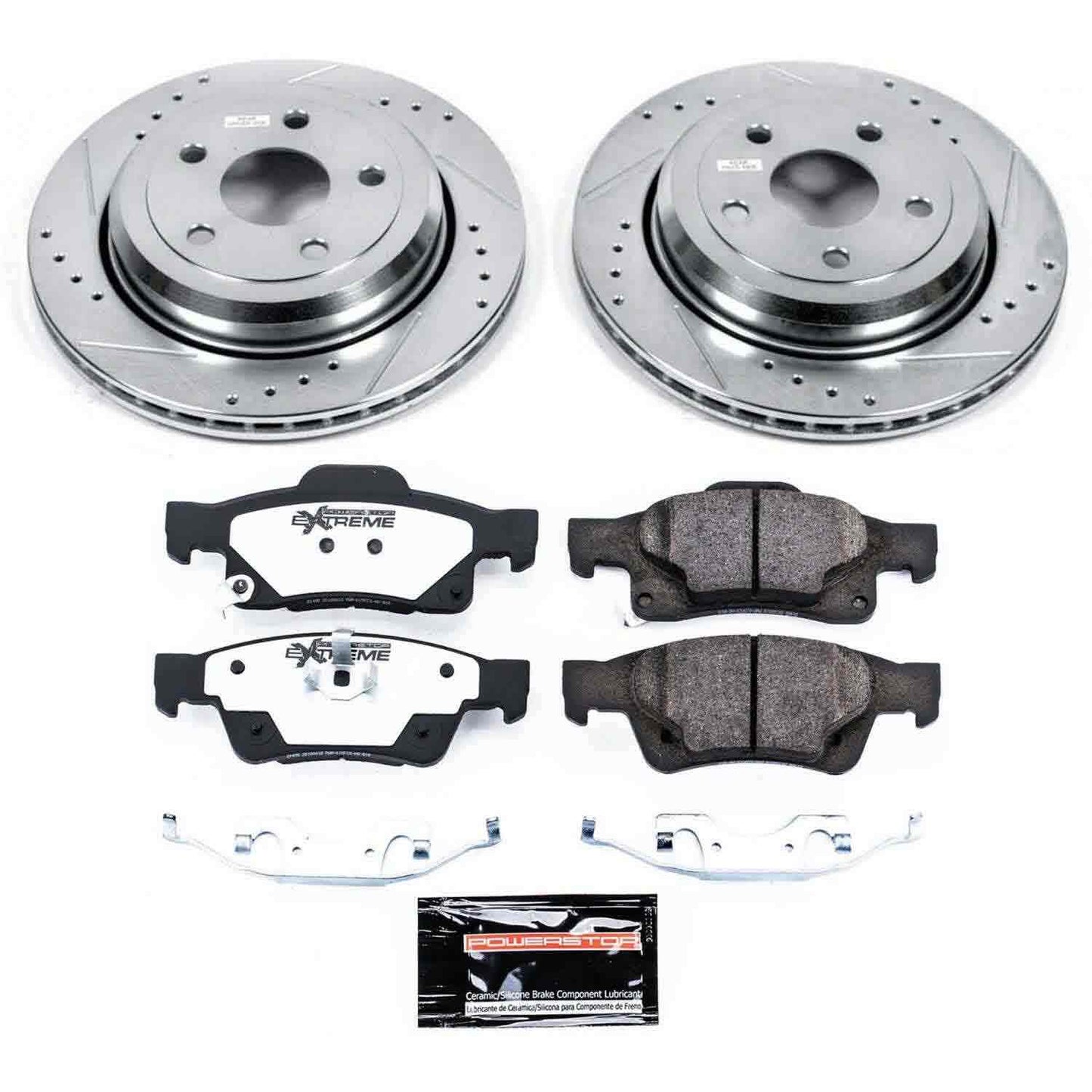 PowerStop Power Stop 11-19 Dodge Durango Rear Z36 Truck & Tow Brake Kit K5953-36