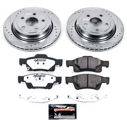 PowerStop Power Stop 11-19 Dodge Durango Rear Z36 Truck & Tow Brake Kit K5953-36