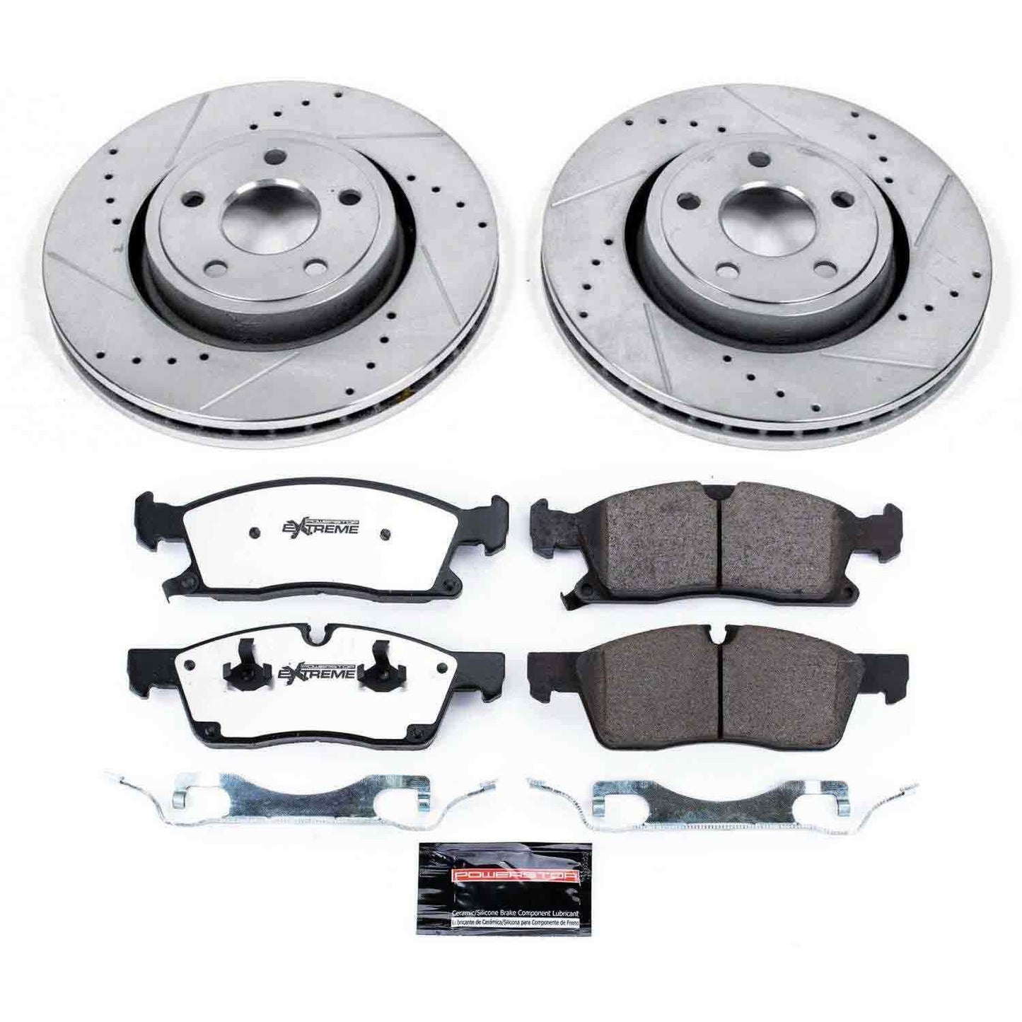 PowerStop Power Stop 11-19 Dodge Durango Front Z36 Truck & Tow Brake Kit K5954-36