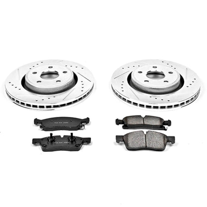 PowerStop Power Stop 11-19 Dodge Durango Front Z23 Evolution Sport Brake Kit K5954