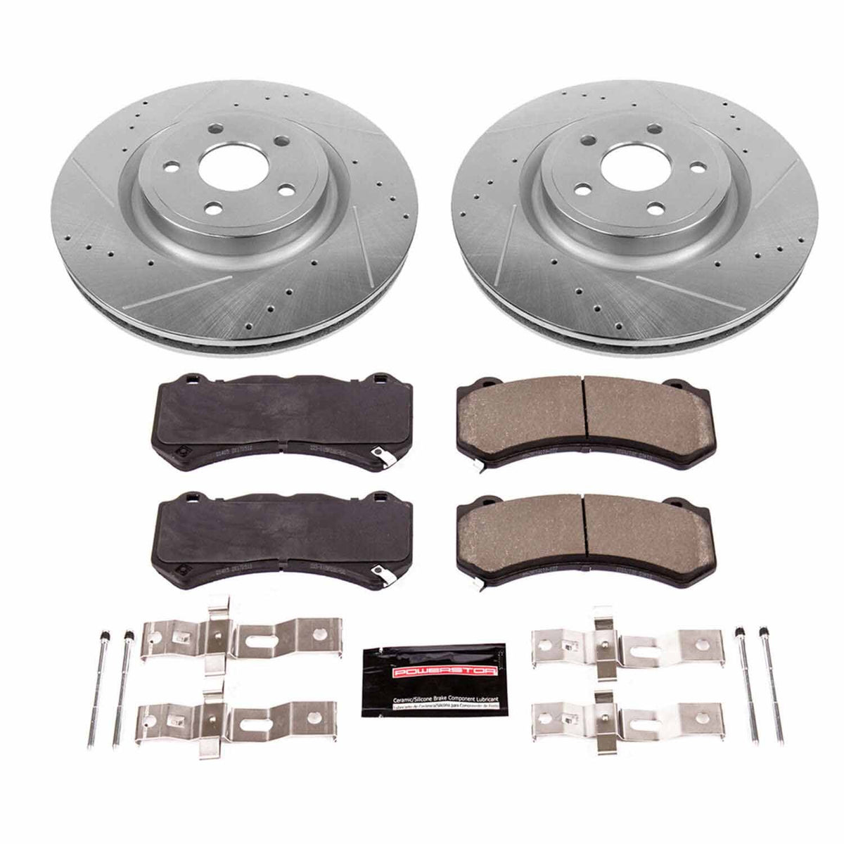 PowerStop Power Stop 18-19 Dodge Durango Front Z23 Evolution Sport Brake Kit K5957