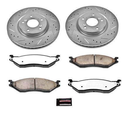 PowerStop Power Stop 05-16 Ford F-450 Super Duty Front Z36 Truck & Tow Brake Kit K5964-36