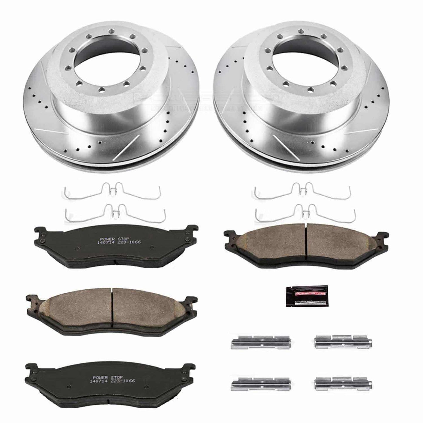 PowerStop Power Stop 05-16 Ford F-450 Super Duty Rear Z23 Evolution Sport Brake Kit K5966