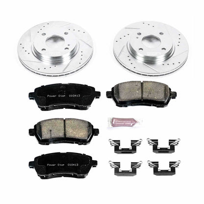 PowerStop Power Stop 11-19 Ford Fiesta Front Z23 Evolution Sport Brake Kit K5969