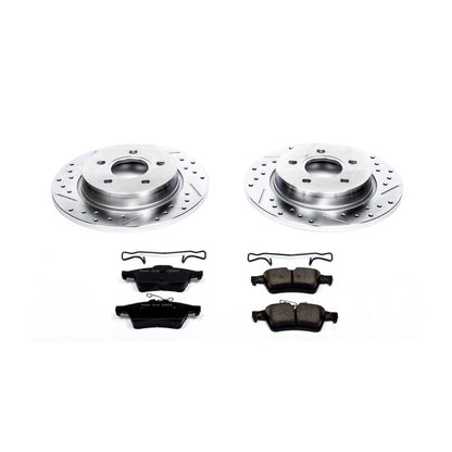 PowerStop Power Stop 12-18 Ford Focus Rear Z23 Evolution Sport Brake Kit K5975