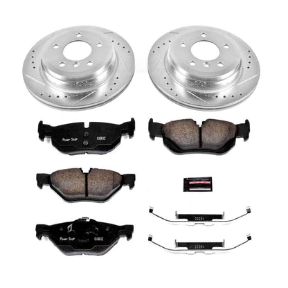 PowerStop Power Stop 11-13 BMW 328i Rear Z23 Evolution Sport Brake Kit K5980