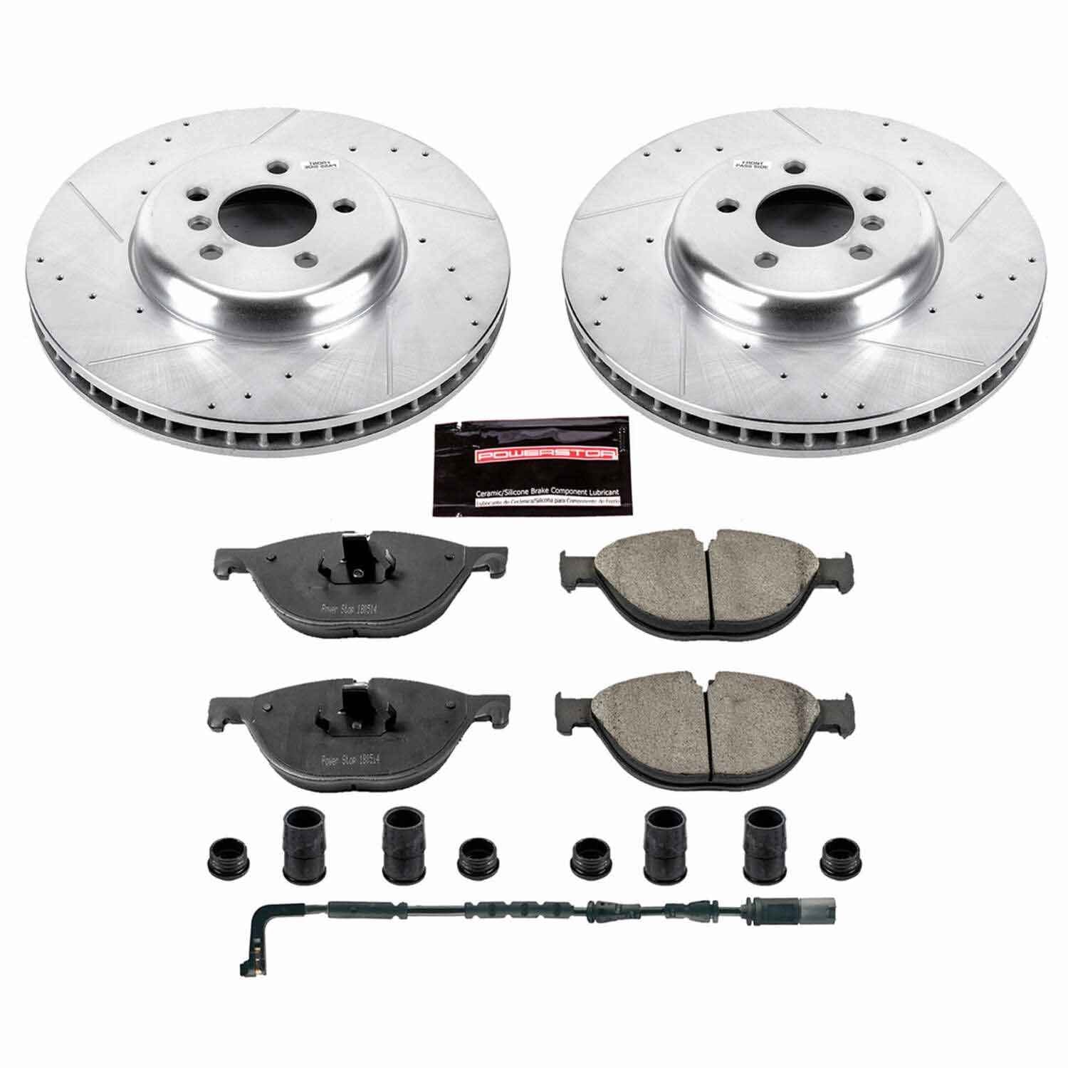 Power Stop 09-10 BMW 750i Front Z23 Evolution Sport Brake Kit K6012