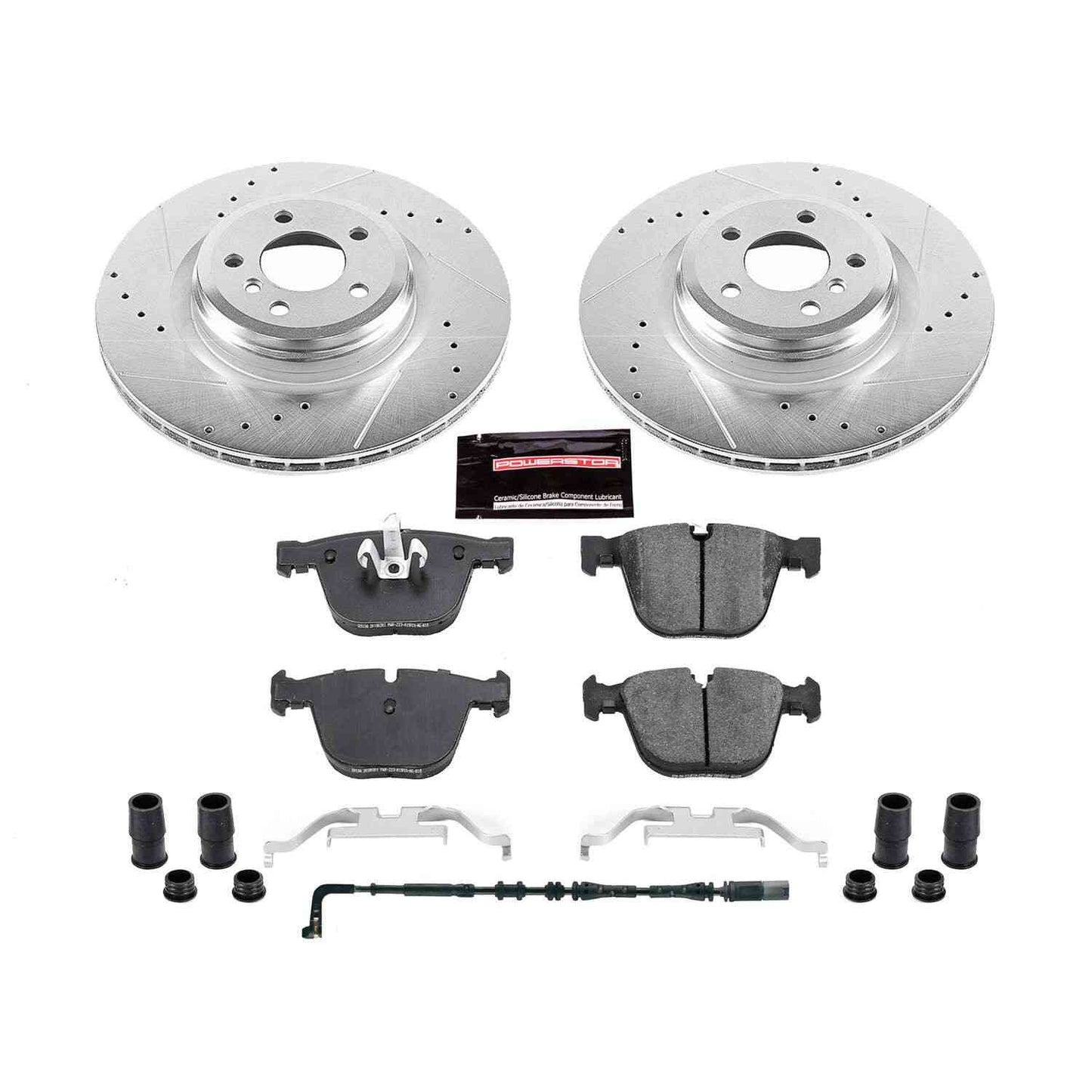 PowerStop Power Stop 09-10 BMW 750i Rear Z23 Evolution Sport Brake Kit K6014