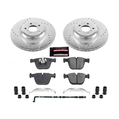 PowerStop Power Stop 09-10 BMW 750i Rear Z23 Evolution Sport Brake Kit K6014