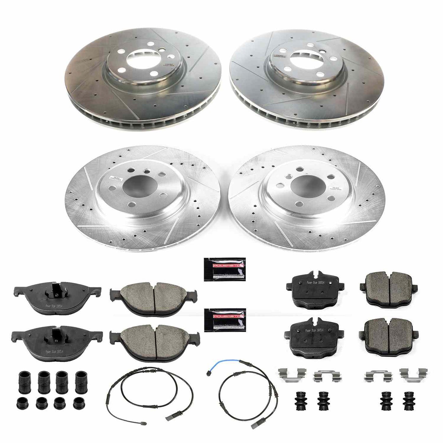PowerStop Power Stop 11-16 BMW 550i Front & Rear Z23 Evolution Sport Brake Kit K6029