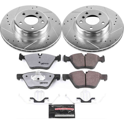 PowerStop Power Stop 11-16 BMW 528i Front Z26 Street Warrior Brake Kit K6032-26