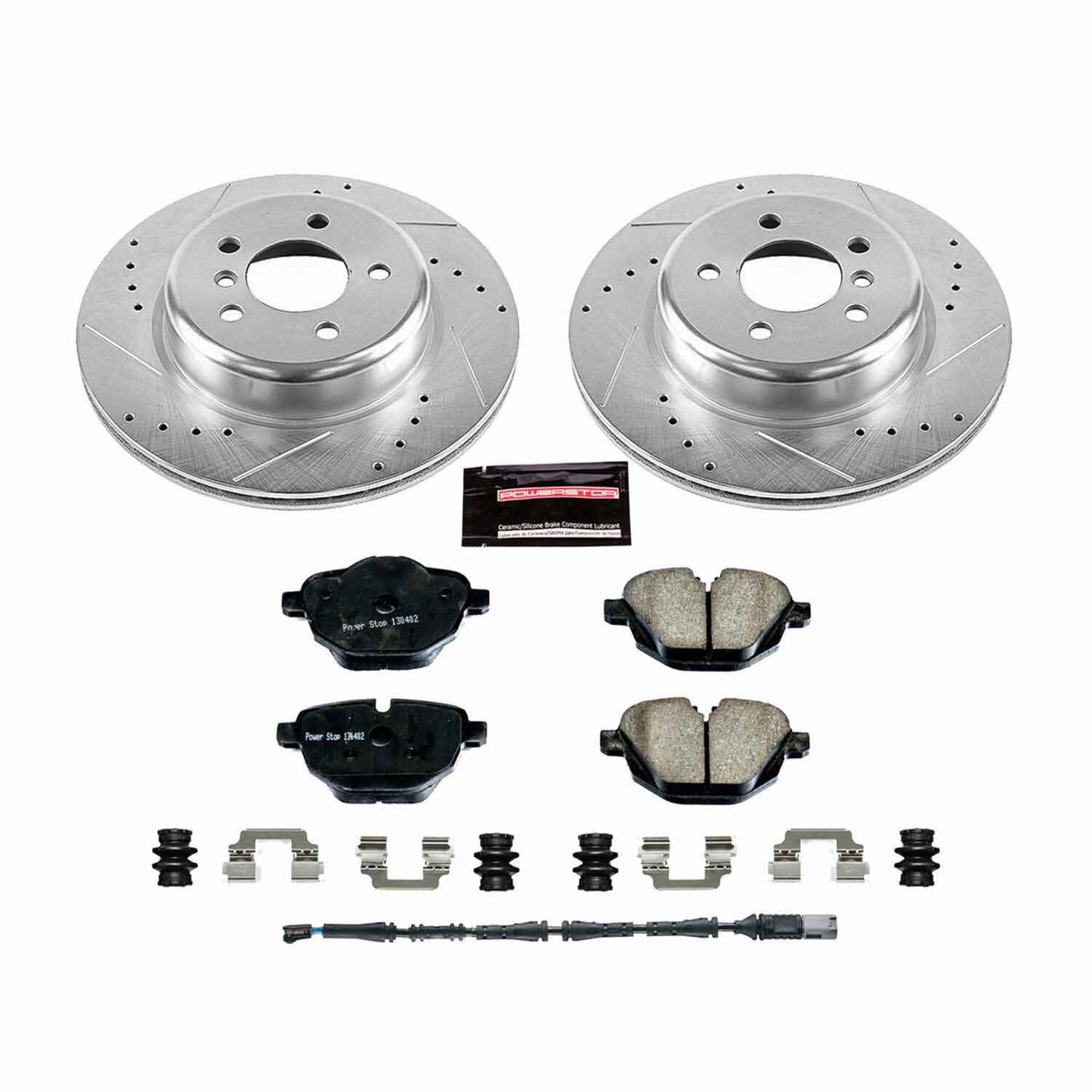PowerStop Power Stop 11-16 BMW 528i Rear Z23 Evolution Sport Brake Kit K6034