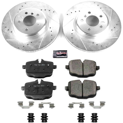 PowerStop Power Stop 11-16 BMW 550i Rear Z23 Evolution Sport Brake Kit K6037