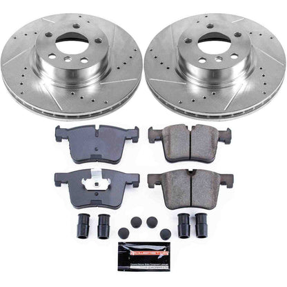 PowerStop Power Stop 11-17 BMW X3 Front Z23 Evolution Sport Brake Kit K6038