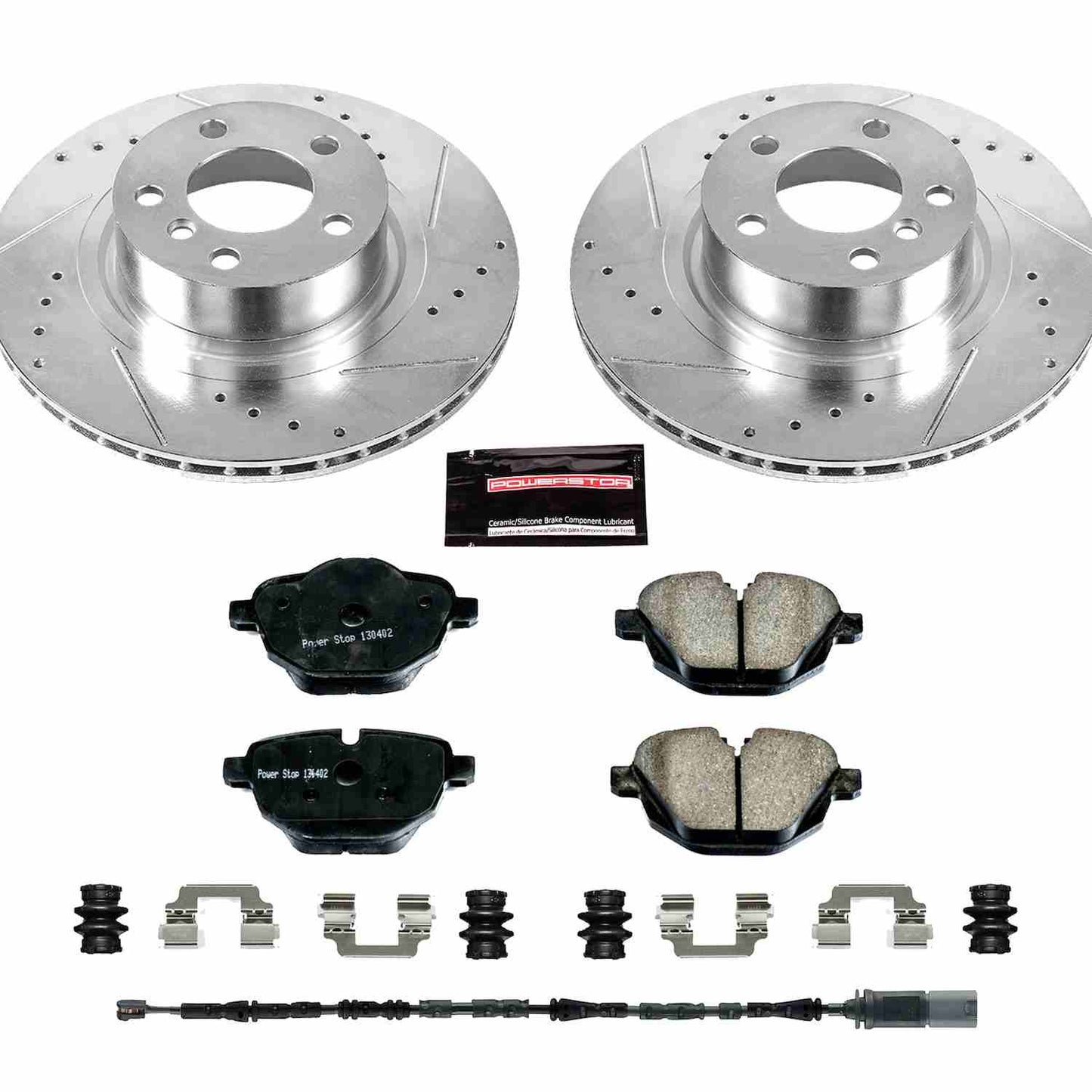 PowerStop Power Stop 11-17 BMW X3 Rear Z23 Evolution Sport Brake Kit K6040