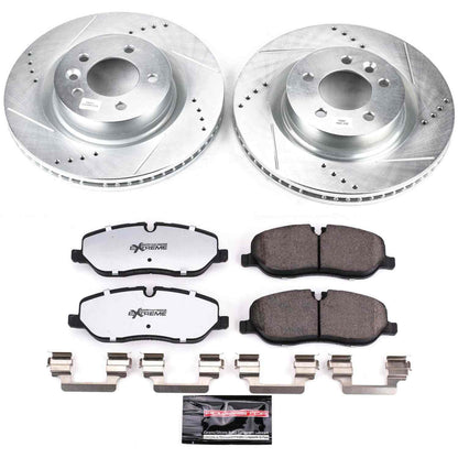 PowerStop Power Stop 06-09 Land Rover Range Rover Sport Front Z36 Truck & Tow Brake Kit K6047-36