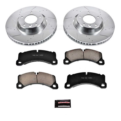 PowerStop Power Stop 11-18 Porsche Cayenne Front Z23 Evolution Sport Brake Kit K6049
