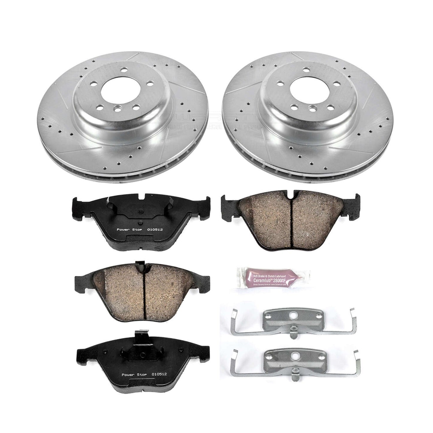 PowerStop Power Stop 2011 BMW 335d Front Z23 Evolution Sport Brake Kit K6055