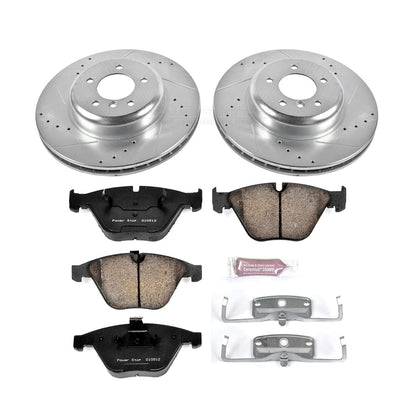 PowerStop Power Stop 2011 BMW 335d Front Z23 Evolution Sport Brake Kit K6055
