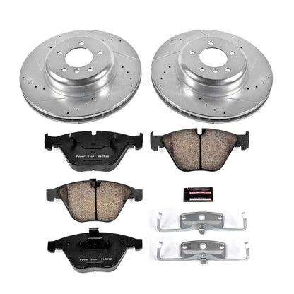 PowerStop Power Stop 11-13 BMW 335i xDrive Front Z23 Evolution Sport Brake Kit K6058