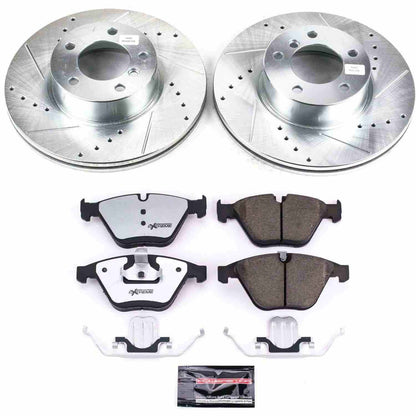 PowerStop Power Stop 11-12 BMW 328i xDrive Front Z26 Street Warrior Brake Kit K6073-26