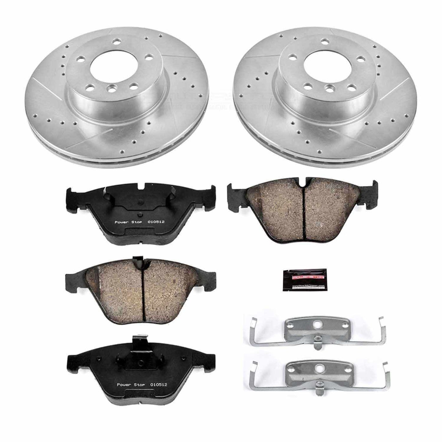 PowerStop Power Stop 11-12 BMW 328i xDrive Front Z23 Evolution Sport Brake Kit K6073